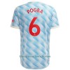 Camiseta de fútbol Manchester United Paul Pogba 6 Segunda Equipación 2021/22 - Hombre